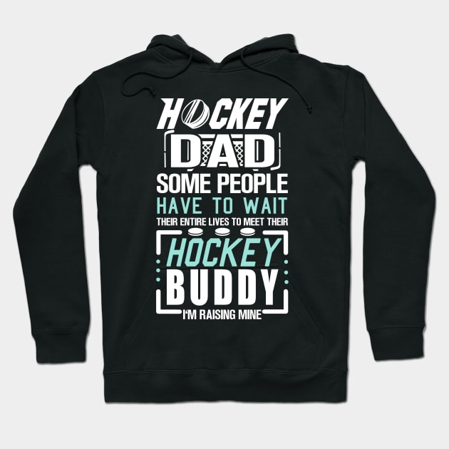 Hockey Dad Funny Hoodie by KsuAnn